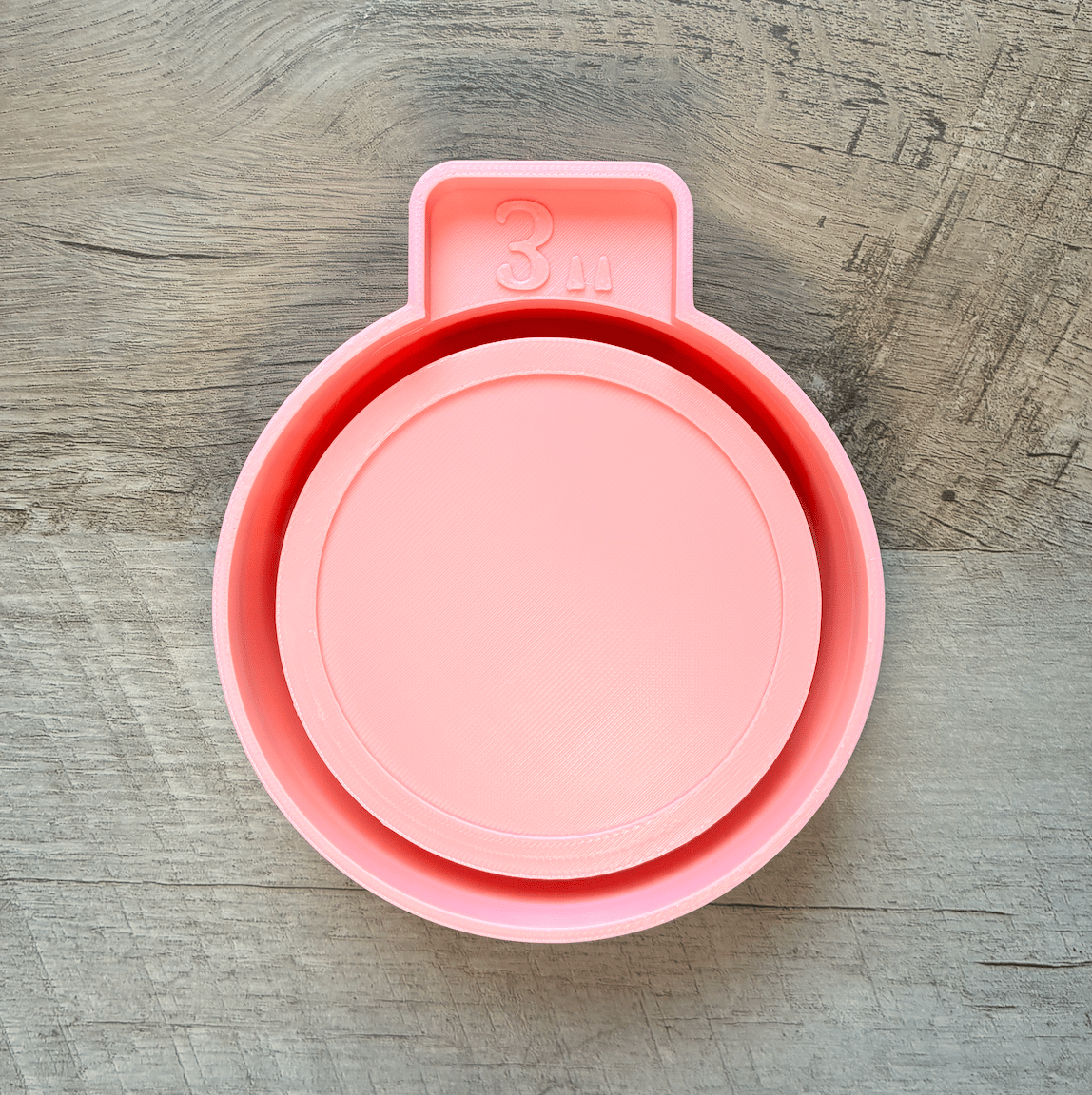 3 Inch Round Freshie Mold