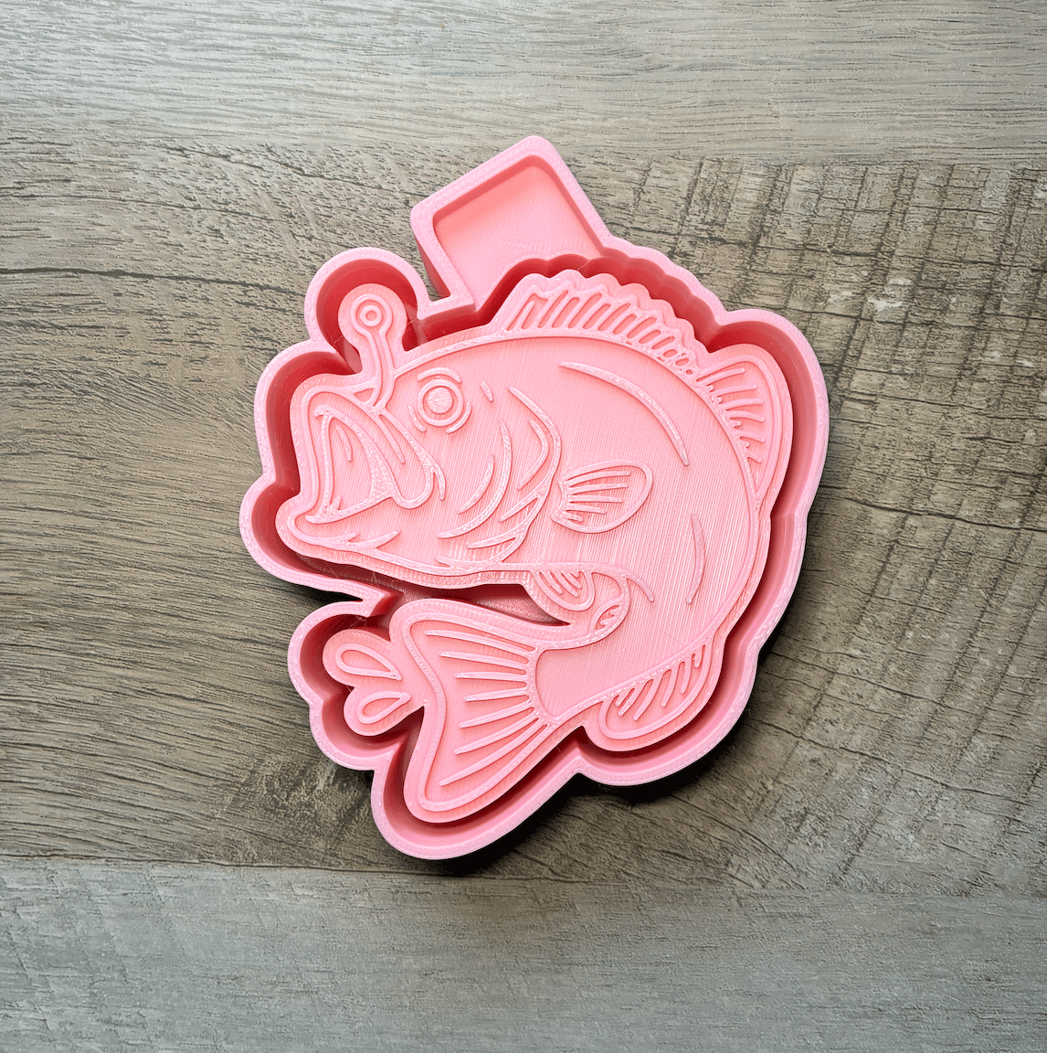 Bass Fish Freshie Mold