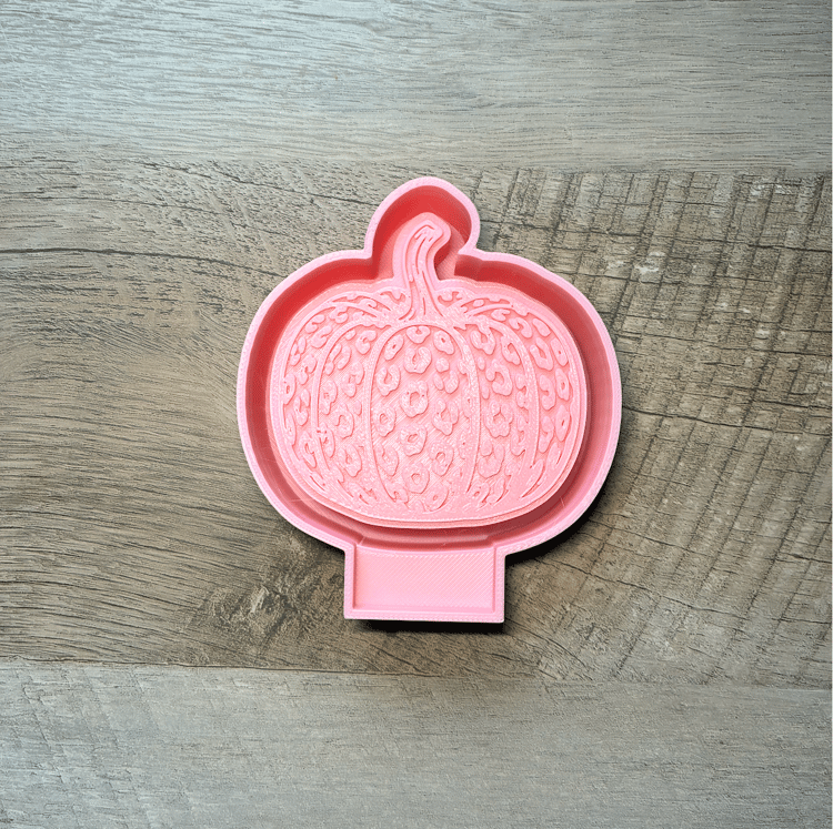 Cheetah Pumpkin Freshie Mold