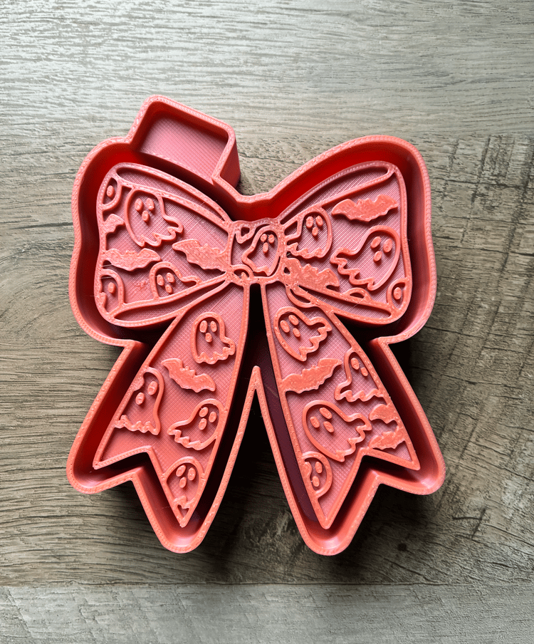 Ghost Bow Freshie Mold