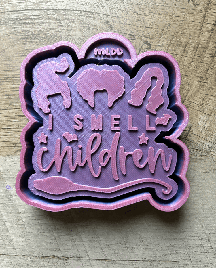 I Smell Children Freshie Mold
