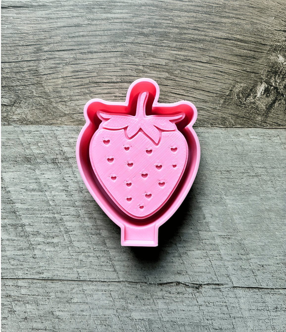 Vent Clip Strawberry Freshie Mold